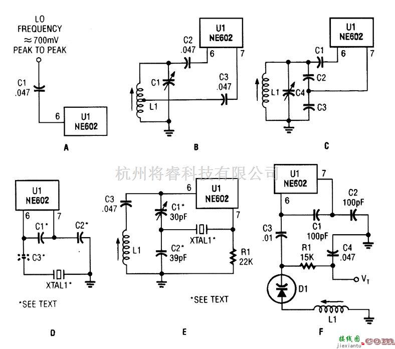 基础电路中的NE602射频振荡电路  第1张