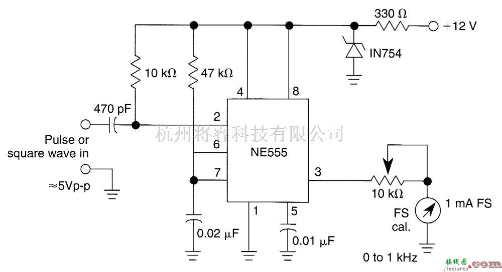 检测电路中的模拟测速电路  第1张