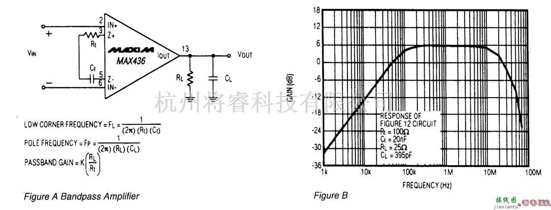 线性放大电路中的带通放大器  第1张