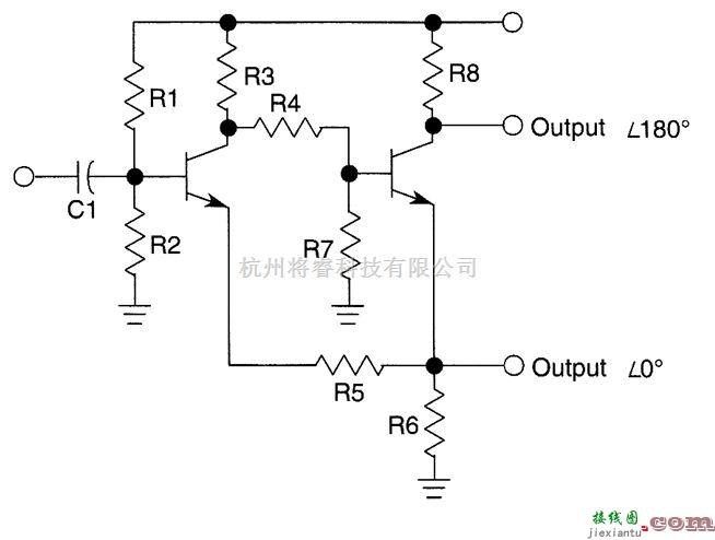基础电路中的施密特触发器或正弦到方波变换器  第1张