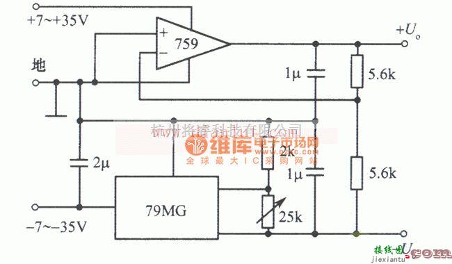 电源电路中的高精度新型双跟踪稳压电源电路  第1张