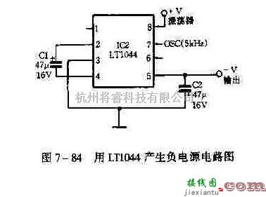 电源电路中的带稳压输出的负电源  第2张