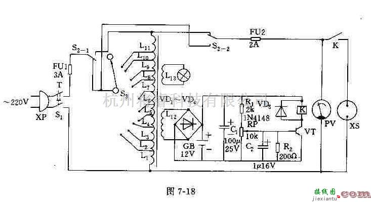 电源电路中的双刀双掷变压器  第1张