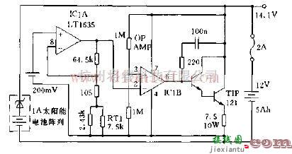 电源电路中的介绍太阳能电池并联充电器电路原理  第1张