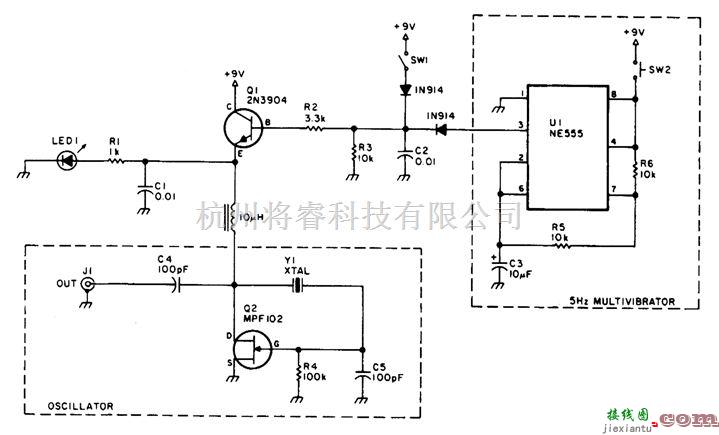 基础电路中的短波脉冲标记振荡器  第1张