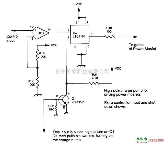 控制电路中的高边MOSFET驱动器  第1张