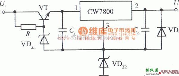 电源电路中的基于CW7800的高效稳压电源电路  第1张