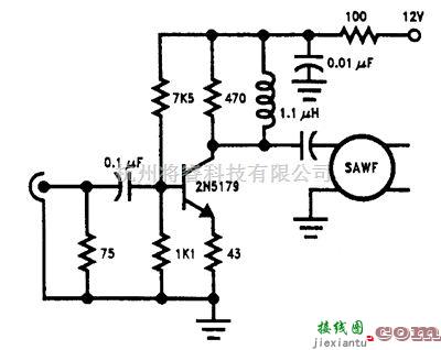 滤波器中的阻抗匹配的生表面波滤波器  第1张