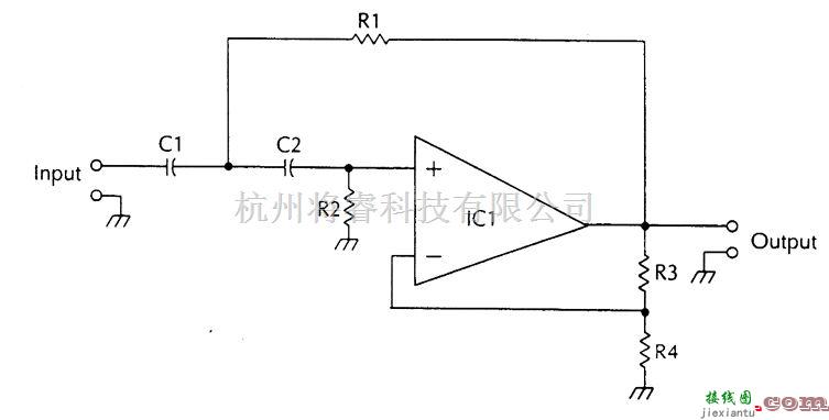 滤波器中的Sallen - Key高通滤波器  第1张