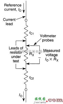四线电阻测量连接线路  第1张