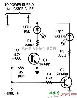 仪器仪表中的简单的数字逻辑探针  第1张