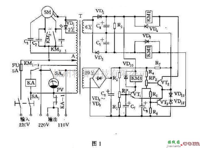 电源电路中的自动调压交流稳压器  第1张