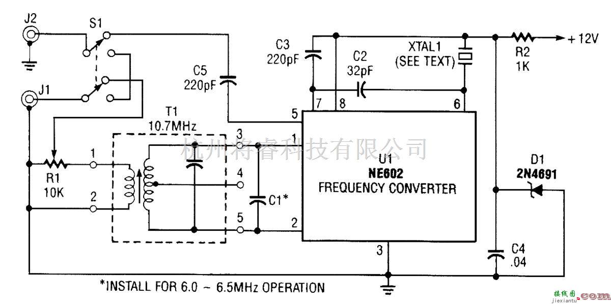 基础电路中的高性能短波转换器  第1张