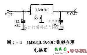 电源电路中的LM2940/2940C典型应用电路  第1张