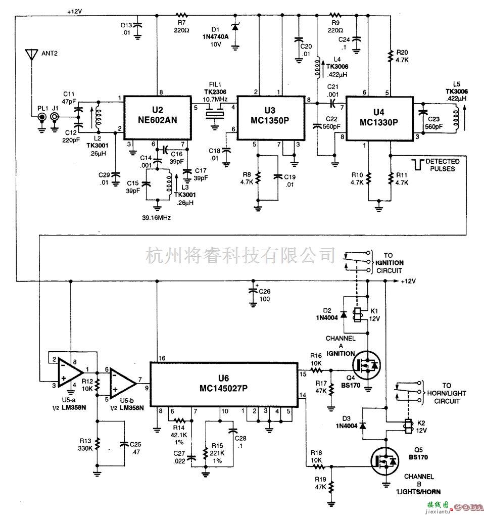 汽车安全系统接收器  第1张