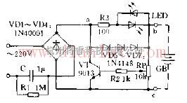 电源电路中的电池的恒流充电器电路  第1张