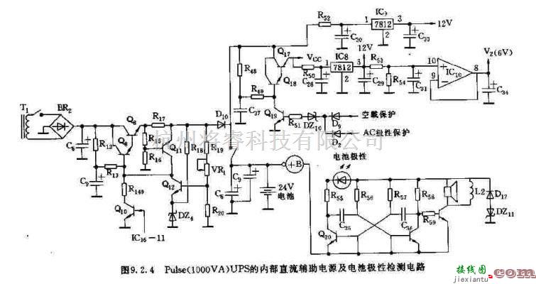 电源电路中的PulseUPS-1000型电路简介  第1张