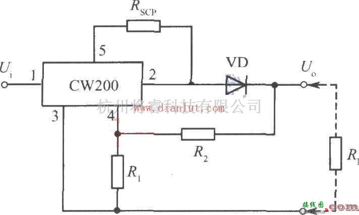 电源电路中的基于CW200的充电器电路  第1张