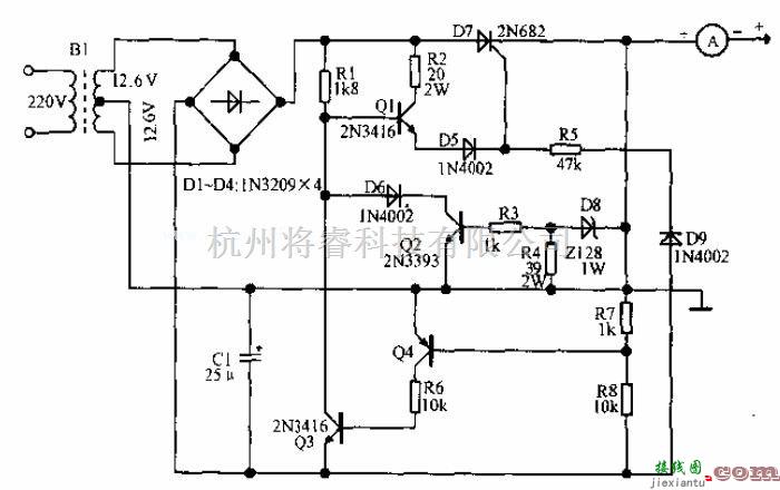 电源电路中的12V自动充电器  第1张