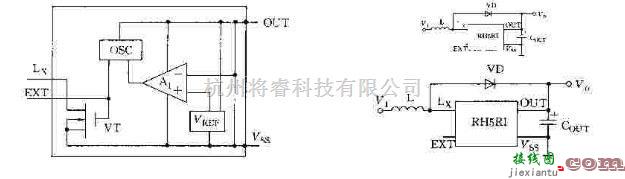 电源电路中的RH5RH系列应用电路  第1张