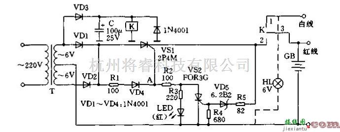 电源电路中的“千里眼”充电器6v电瓶多功能充电器电路设计  第1张