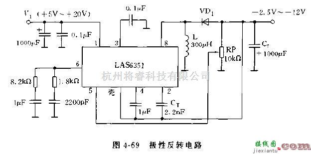 电源电路中的LAS6351开关集成稳压器电路图  第7张