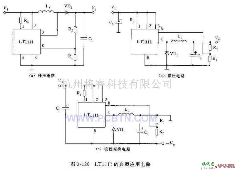 电源电路中的LT1111的高电压输出电路的应用  第1张