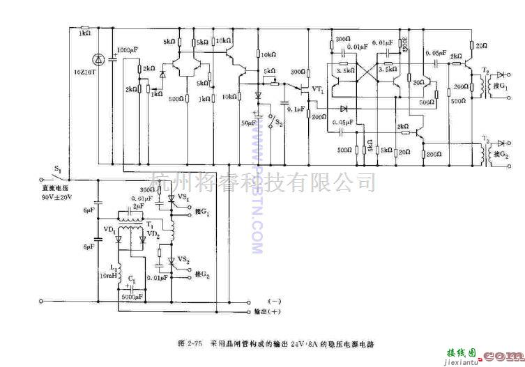 电源电路中的对晶闸管开关电源电路的介绍  第1张