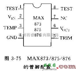 电源电路中的MAX873/875/876精密基准电压源应用电路  第1张