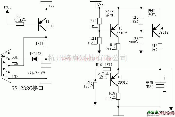 电源电路中的AT89C2051控制的充电器  第2张