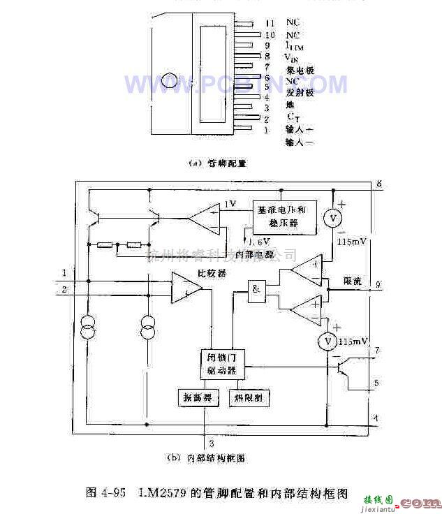 电源电路中的L4970A集成稳压器管脚、结构及应用电路图  第1张