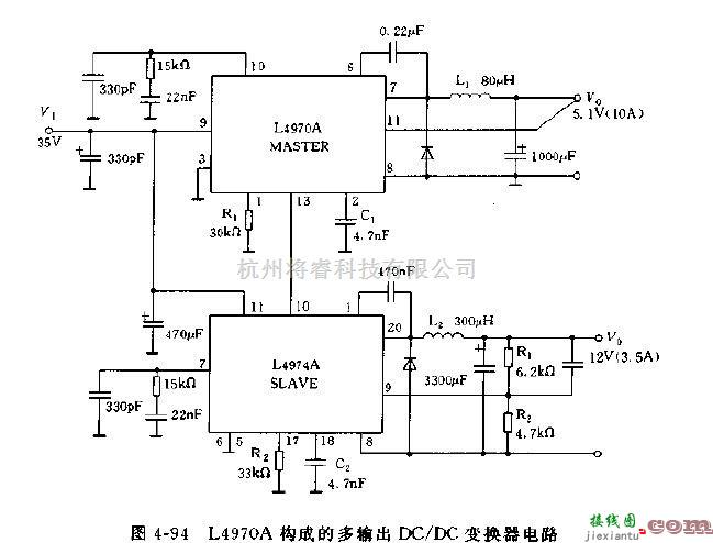 电源电路中的L4970A集成稳压器管脚、结构及应用电路图  第4张