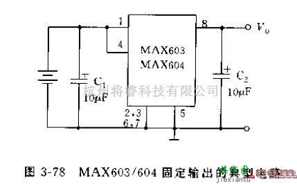 电源电路中的MAX603/604可调电压线性集成电源稳压器  第2张