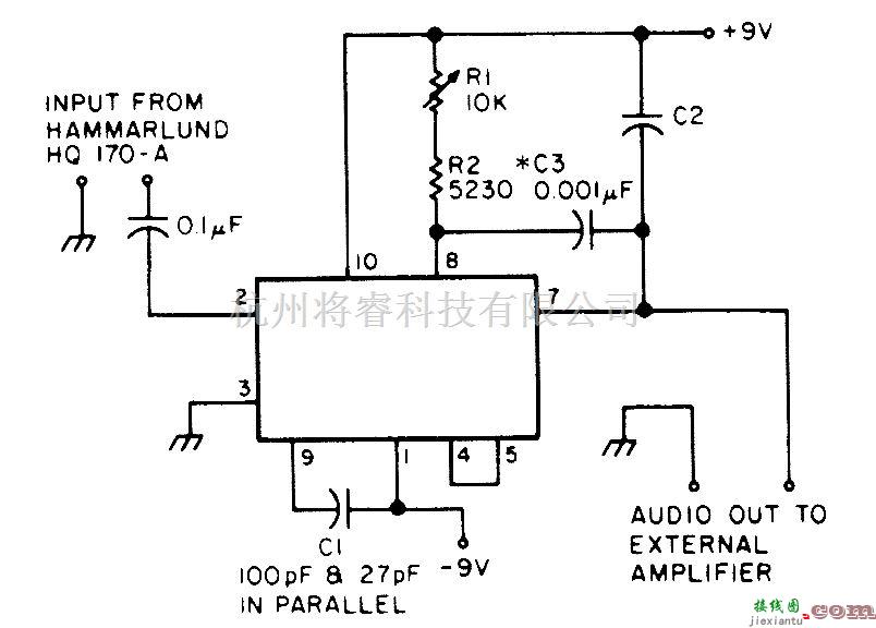 基础电路中的455kHz的FM解调器  第1张