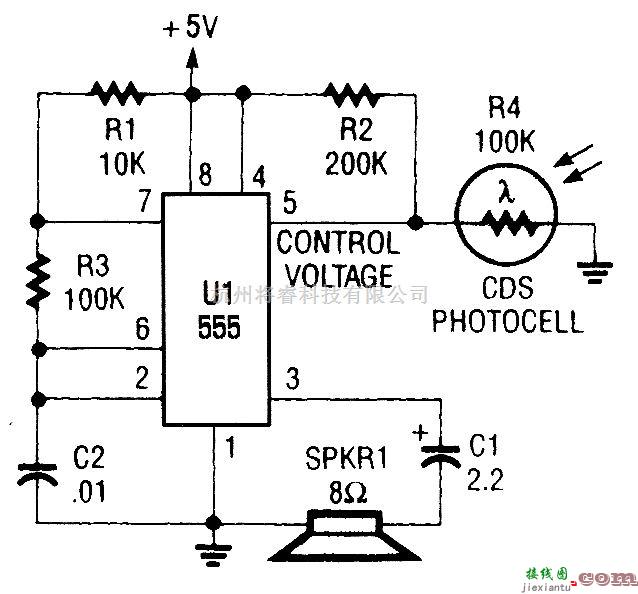 控制电路中的光控振荡器  第1张