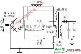 电源电路中的基于iW2202应用电路的电子镇流器  第1张