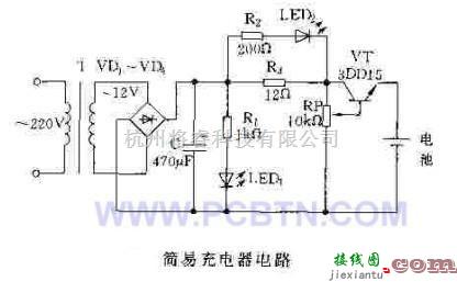 电源电路中的简易充电器电路  第1张