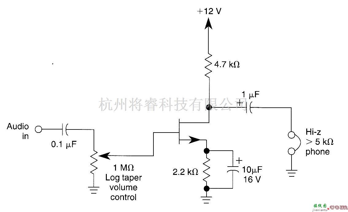 耳机放大中的JFET耳机放大器  第1张