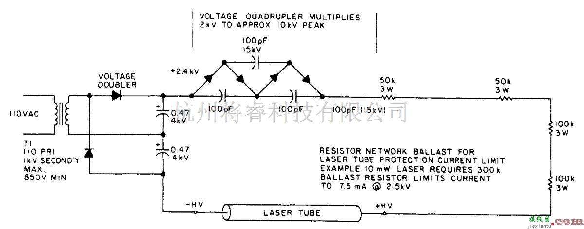 电源电路中的激光电源和启动电路  第1张