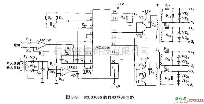 电源电路中的MC33066的管脚、结构及应用电路图  第3张