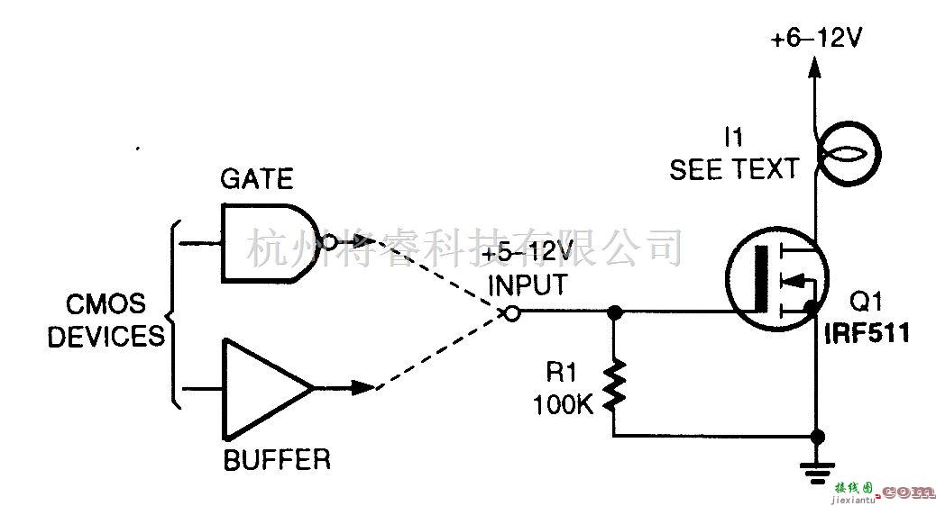 电源电路中的MOS灯驱动器  第1张