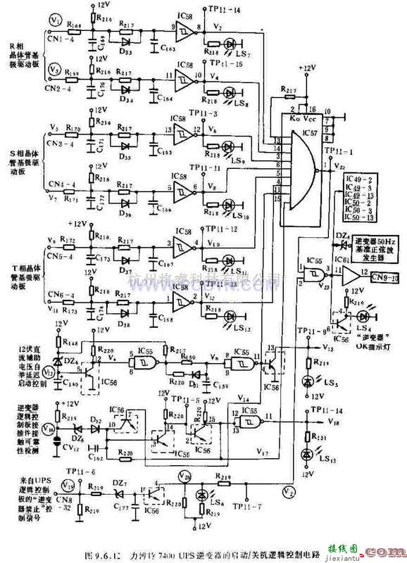 电源电路中的力搏特7400UPS逆变器的启动  第1张