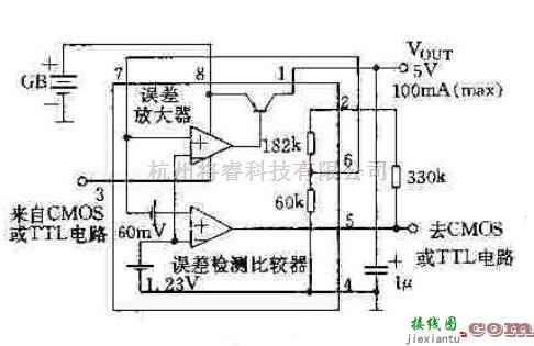 电源电路中的微功耗低压差可调集成稳压器（UD-03）  第2张