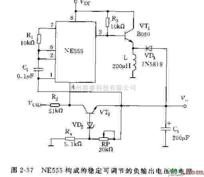 电源电路中的NE555芯片设计开关电源电路  第3张