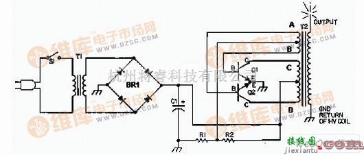 基准源中的固态特斯拉线圈/高电压发生器电路图  第1张