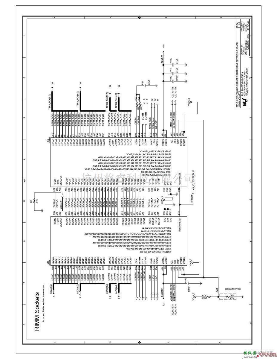 微机电路中的电脑主板电路图 820 2_11  第1张