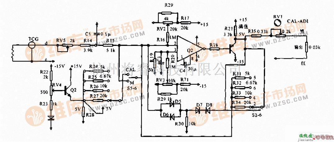 转速、角速度、加速度传感器中的转速检测电路图  第1张