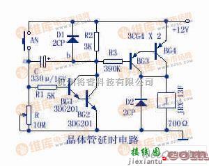 定时控制中的分离元件可调定时器电路  第1张