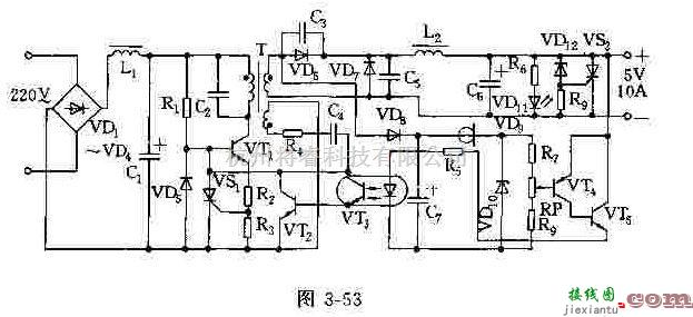 电源电路中的光电耦合式稳压电源——5V电源  第1张