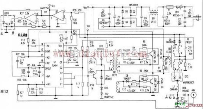 电源电路中的GD36充电器工作原理及电路图  第1张